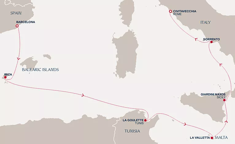 EXPLORA JOURNEYS - Explora I - A Journey through Mediterranean Beauty, Artistic Spirit & Eternal Charme