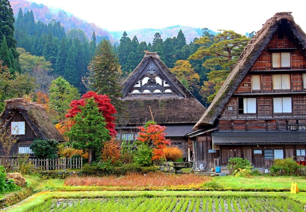 Traditions and villages in the Japanese Alps
