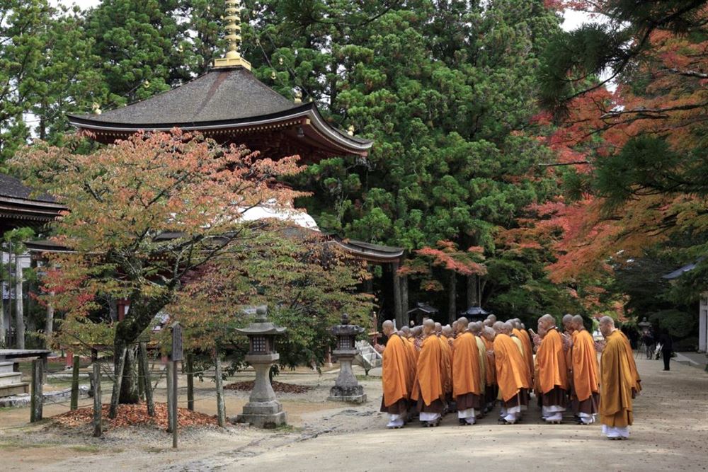 Experience at Mount Koya (from Kyoto)
